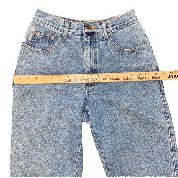 Vintage ESPRIT 90s blue jeans High Waist size 9 RN#46077 MADE IN MEXICO - Picture 9 of 14